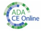 ADA CE Online logo
